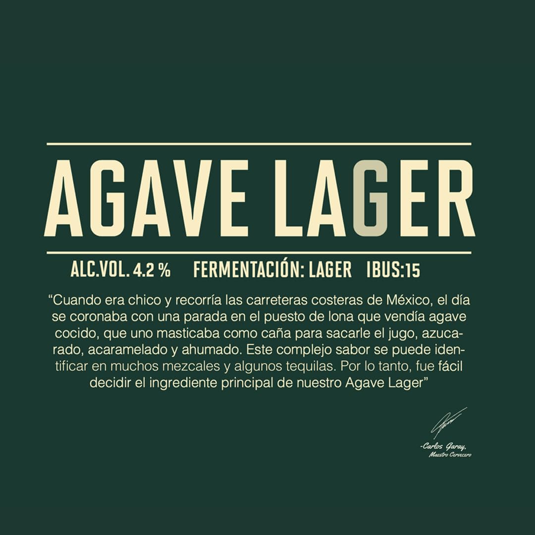 ALLENDE - AGAVE LAGER - Cervecería Allende