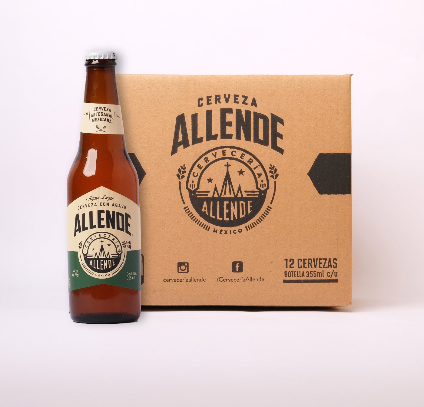 ALLENDE - AGAVE LAGER - Cervecería Allende